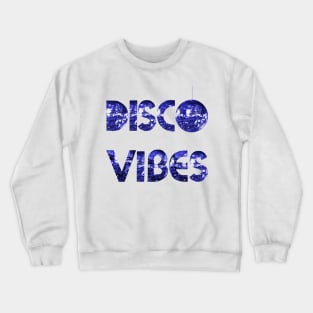 Indigo 1970's Disco Vibes Crewneck Sweatshirt